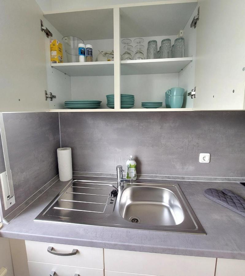 Moderne Wohnung Mit Vollausstattung In Ruhiger Lage, W-Lan Grossrohrsdorf Kültér fotó