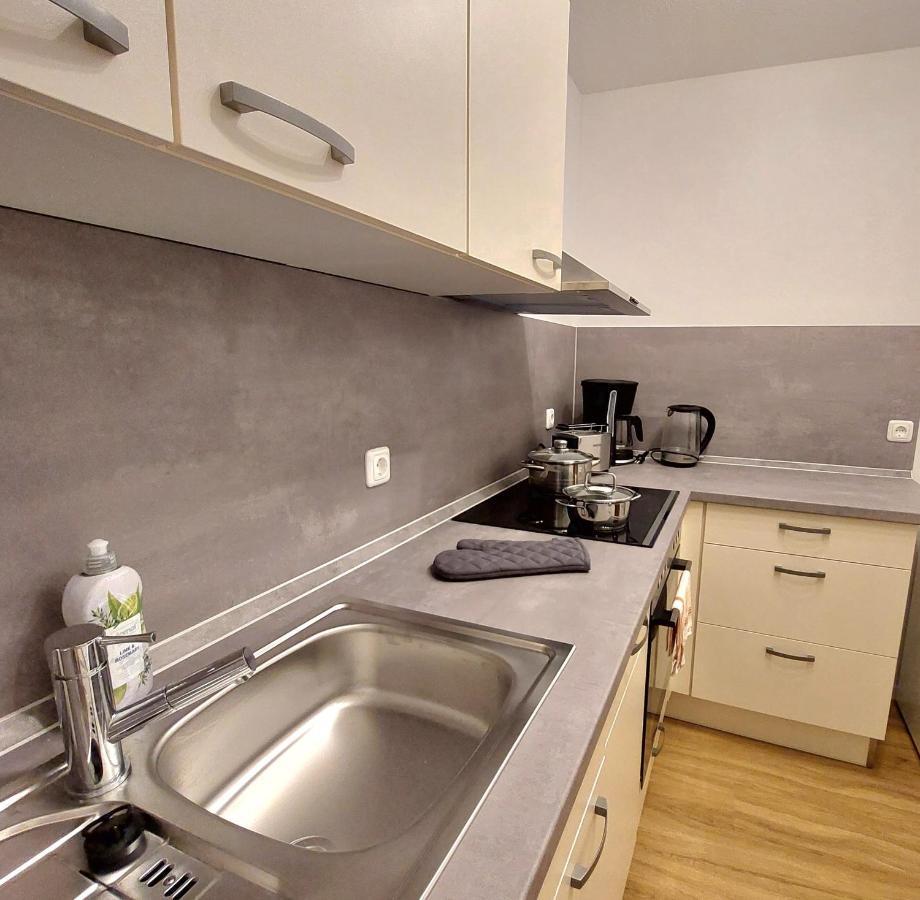 Moderne Wohnung Mit Vollausstattung In Ruhiger Lage, W-Lan Grossrohrsdorf Kültér fotó